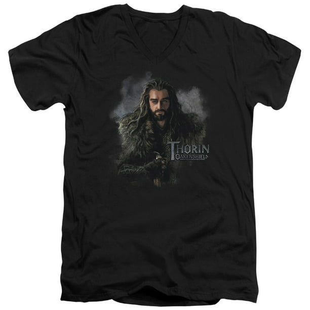 The Hobbit Thorin Oakenshield Adult V Neck T-Shirt 